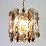 Люстра из круглых стеклянных элементов Vienna варинант исполнения - 5 | Loft Concept в Костроме