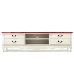 ТВ-тумба в стиле прованс из массива берёзы Interiors Romance варинант исполнения - 1 | Loft Concept в Костроме