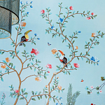 Обои ручная роспись Amazonia Duck Egg варинант исполнения - 4 | Loft Concept в Костроме