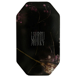 Шкатулка из эпоксидной смолы с цветами черная Epoxy Resin Pink Flowers Box Black варинант исполнения - 1 | Loft Concept в Костроме