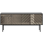 ТВ-тумба с зеркальным декором Serena TV-Stand варинант исполнения - 2 | Loft Concept в Костроме