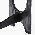 Консоль деревянная чёрная Black Tanner варинант исполнения - 3 | Loft Concept в Костроме