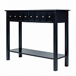 Черная консоль с выдвижными ящиками Monica варинант исполнения - 5 | Loft Concept в Костроме