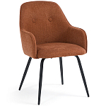 Кресло обеденное на металлических ножках Mazzi Chair варинант исполнения - 2 | Loft Concept в Костроме