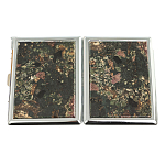 Портсигар на 10 сигарет с газовой зажигалкой из натурального камня Эвдиалит Stone Cigarettes Cases варинант исполнения - 4 | Loft Concept в Костроме