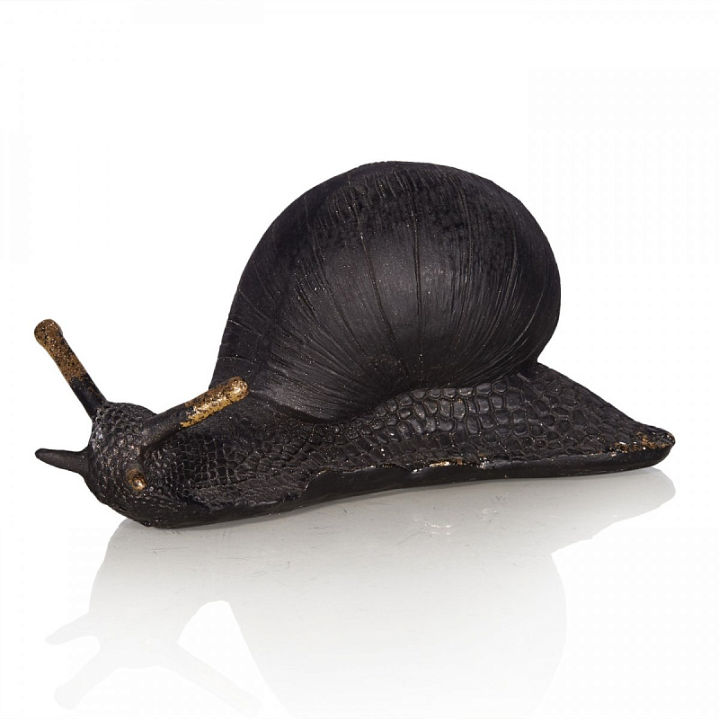 Статуэтка Black Snail Черный Статуэтка Black Snail Черный в Костроме | Loft Concept