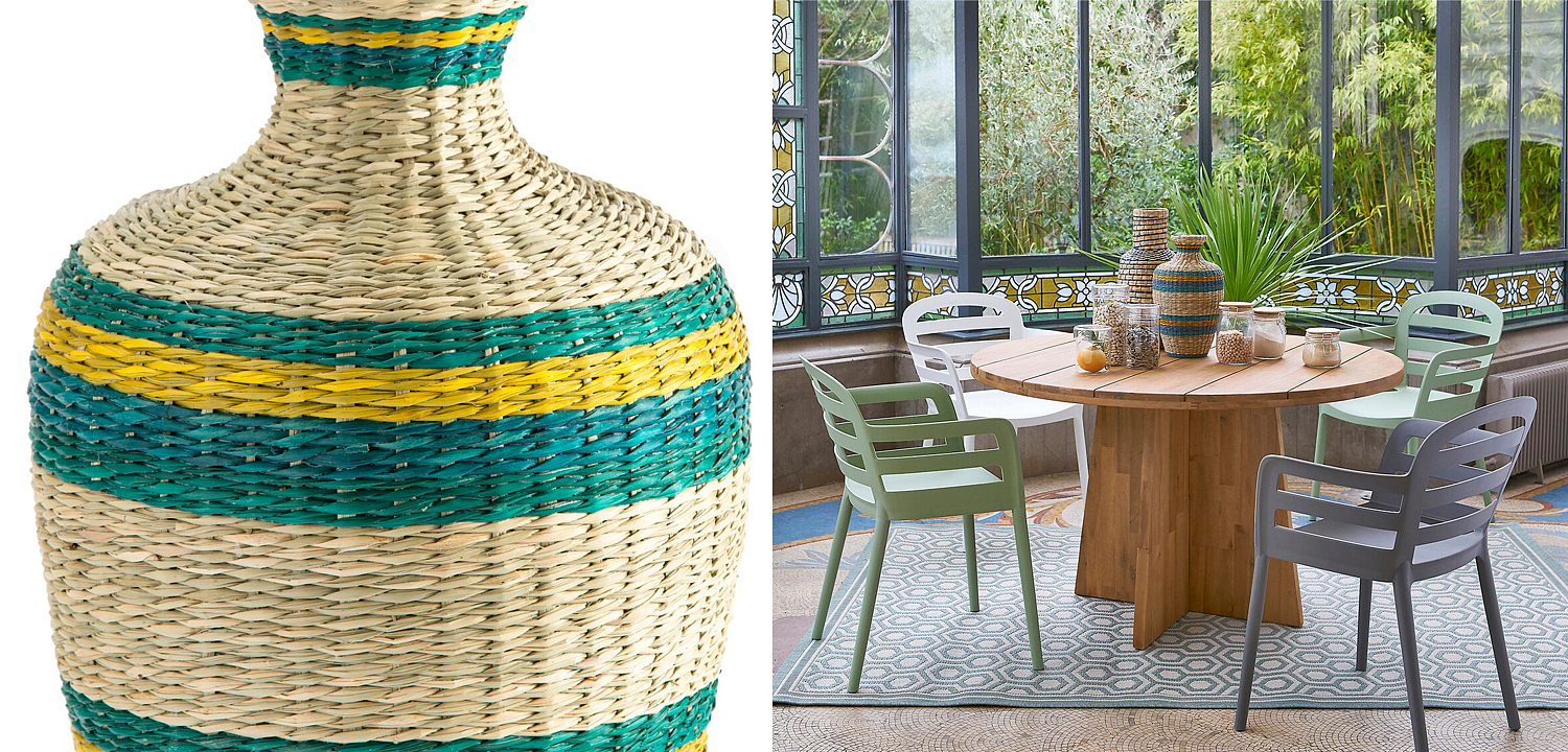 Ваза Wicker Vase бамбук Ваза Wicker Vase бамбук - Loft-Concept в Костроме