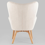 Белое кресло на ножках из массива CORDELIA варинант исполнения - 4 | Loft Concept в Костроме