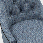 Мебельная ткань Шенилл голубой цвет 142 см T4-49 варинант исполнения - 12 | Loft Concept в Костроме