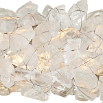 Люстра светодиодная фактурная в форме кольца Amber Crystal варинант исполнения - 1 | Loft Concept в Костроме