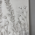 Панно Дельфиниум варинант исполнения - 3 | Loft Concept в Костроме