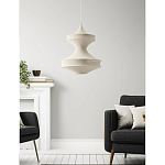 Подвесной вязаный белый светильник «Моника» варинант исполнения - 5 | Loft Concept в Костроме