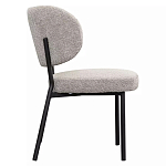 Стул мягкий с серо-бежевой буклированной обивкой Inspiration from Provence варинант исполнения - 2 | Loft Concept в Костроме