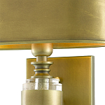 Бра с овальным абажуром на прозрачном основании Masculinity варинант исполнения - 1 | Loft Concept в Костроме