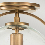 Потолочный светильник с прозрачным стеклянным шаром с эффектом пузырьков Hinkley варинант исполнения - 14 | Loft Concept в Костроме