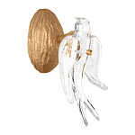 Бра с прозрачной стеклянной фигуркой птички Serip Voa варинант исполнения - 3 | Loft Concept в Костроме