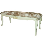 Банкетка велюр в стиле прованс Blaise French Seating Banquette варинант исполнения - 1 | Loft Concept в Костроме