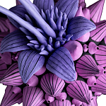 Статуэтка тропический фрукт Tropical Fruit Alien Blue Tulip варинант исполнения - 2 | Loft Concept в Костроме