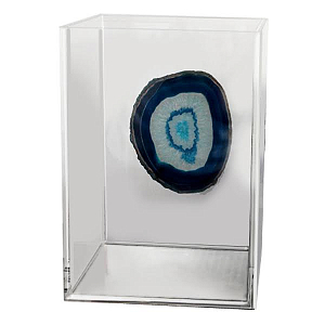 Прозрачный бокс натуральный Агат