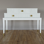 Премиальная Консоль с тремя ящиками Elsa Dreams White варинант исполнения - 3 | Loft Concept в Костроме