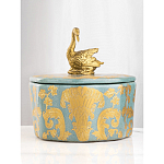 Фарфоровая шкатулка Swan Lake варинант исполнения - 8 | Loft Concept в Костроме