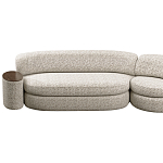 Диван модульный со столиком Ulysses варинант исполнения - 3 | Loft Concept в Костроме