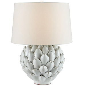 Настольная лампа Белый артишок Bract