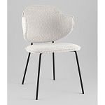 Стул Bellamy букле светло-серый варинант исполнения - 1 | Loft Concept в Костроме