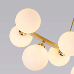 Люстра подвесная с белыми лампами в форме шара Felicitat варинант исполнения - 3 | Loft Concept в Костроме