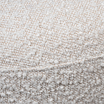 Кресло без подлокотников с обивкой из белой ткани букле Pacification варинант исполнения - 3 | Loft Concept в Костроме