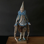 Авторская коллекционная интерьерная кукла Пьеро				 варинант исполнения - 5 | Loft Concept в Костроме