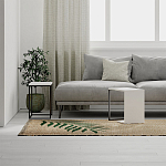 Комплект из 2-х приставных столов белого цвета из дерева ZIGOSH WHITE варинант исполнения - 3 | Loft Concept в Костроме