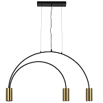 Линейный светильник с дугообразным каркасом Daviau Linear Arch Light 3 варинант исполнения - 2 | Loft Concept в Костроме