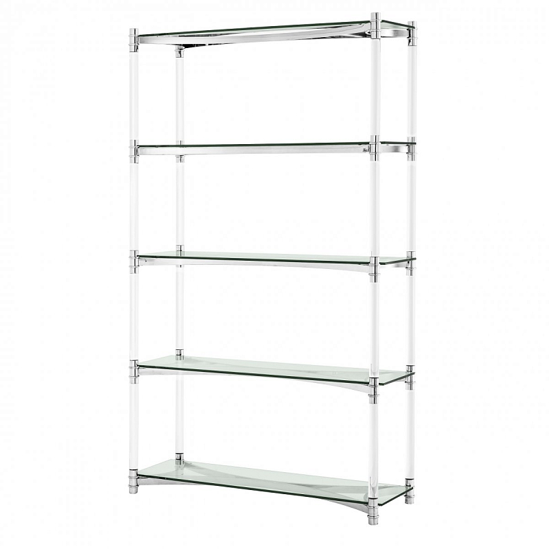 Стеллаж Eichholtz Cabinet Trento Stainless Steel Нержавеющая сталь Прозрачное Стекло Стеллаж Eichholtz Cabinet Trento Stainless Steel Нержавеющая сталь Прозрачное Стекло в Костроме | Loft Concept