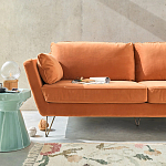 Приставной стол из керамики Manufacto Gray-green варинант исполнения - 5 | Loft Concept в Костроме