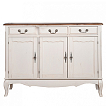 Буфет трехстворчатый с 3-мя ящиками в стиле прованс Interiors Romance варинант исполнения - 1 | Loft Concept в Костроме