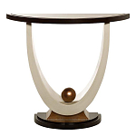 Консоль на полукруглой основе Stylish Pearl варинант исполнения - 2 | Loft Concept в Костроме