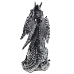 Часы в виде дракона Silver Dragon Clock варинант исполнения - 2 | Loft Concept в Костроме