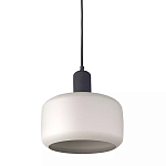 Подвесной светильник с круглым бежевым плафоном Quentin варинант исполнения - 2 | Loft Concept в Костроме