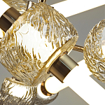 Светодиодная люстра Rovelly Gold варинант исполнения - 3 | Loft Concept в Костроме