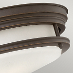 Потолочный светильник для ванных комнат со стеклянным плафоном в форме перевернутого конуса Hinkley варинант исполнения - 23 | Loft Concept в Костроме