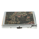 Портсигар на 10 сигарет с газовой зажигалкой из натурального камня Эвдиалит Stone Cigarettes Cases варинант исполнения - 5 | Loft Concept в Костроме