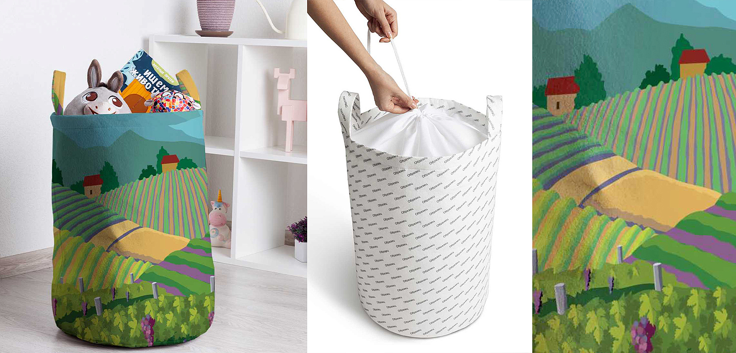 Корзина Vineyards Basket Корзина Vineyards Basket - Loft-Concept в Костроме
