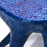 Дизайнерский Кофейный стол Vorlon Blue Lake варинант исполнения - 5 | Loft Concept в Костроме