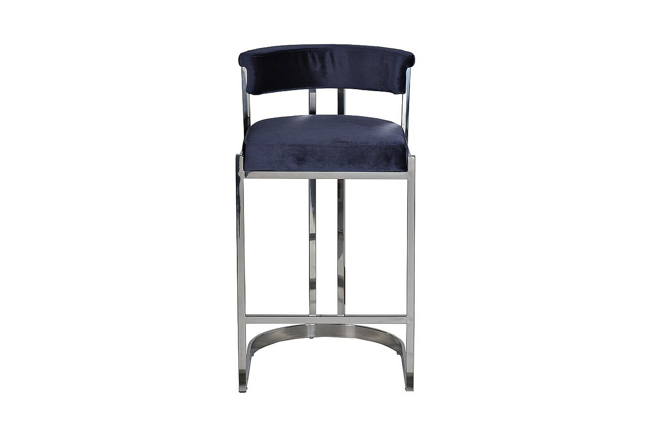 Стул барный Moselle dark blue Стул барный Moselle dark blue - Loft-Concept в Костроме