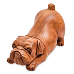 Статуэтка деревянная в виде собаки Puppy варинант исполнения - 1 | Loft Concept в Костроме