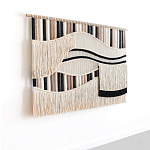 Художественный Гобелен из нитей Макраме Dunes Wall Art варинант исполнения - 1 | Loft Concept в Костроме