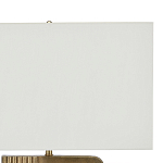 Настольная лампа с прямоугольным белым абажуром Skillful Face варинант исполнения - 2 | Loft Concept в Костроме