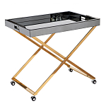 Стол сервировочный с зеркальной столешницей Splendid Serving Table варинант исполнения - 2 | Loft Concept в Костроме