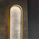 Бра с овальной рамойцвета латунь и черным кругом в центре Midnight Orbit варинант исполнения - 4 | Loft Concept в Костроме